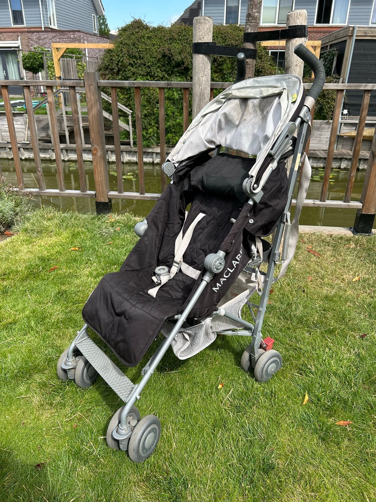 Maclaren buggy met regenhoes, Ophalen, Gebruikt, Maclaren, Regenhoes