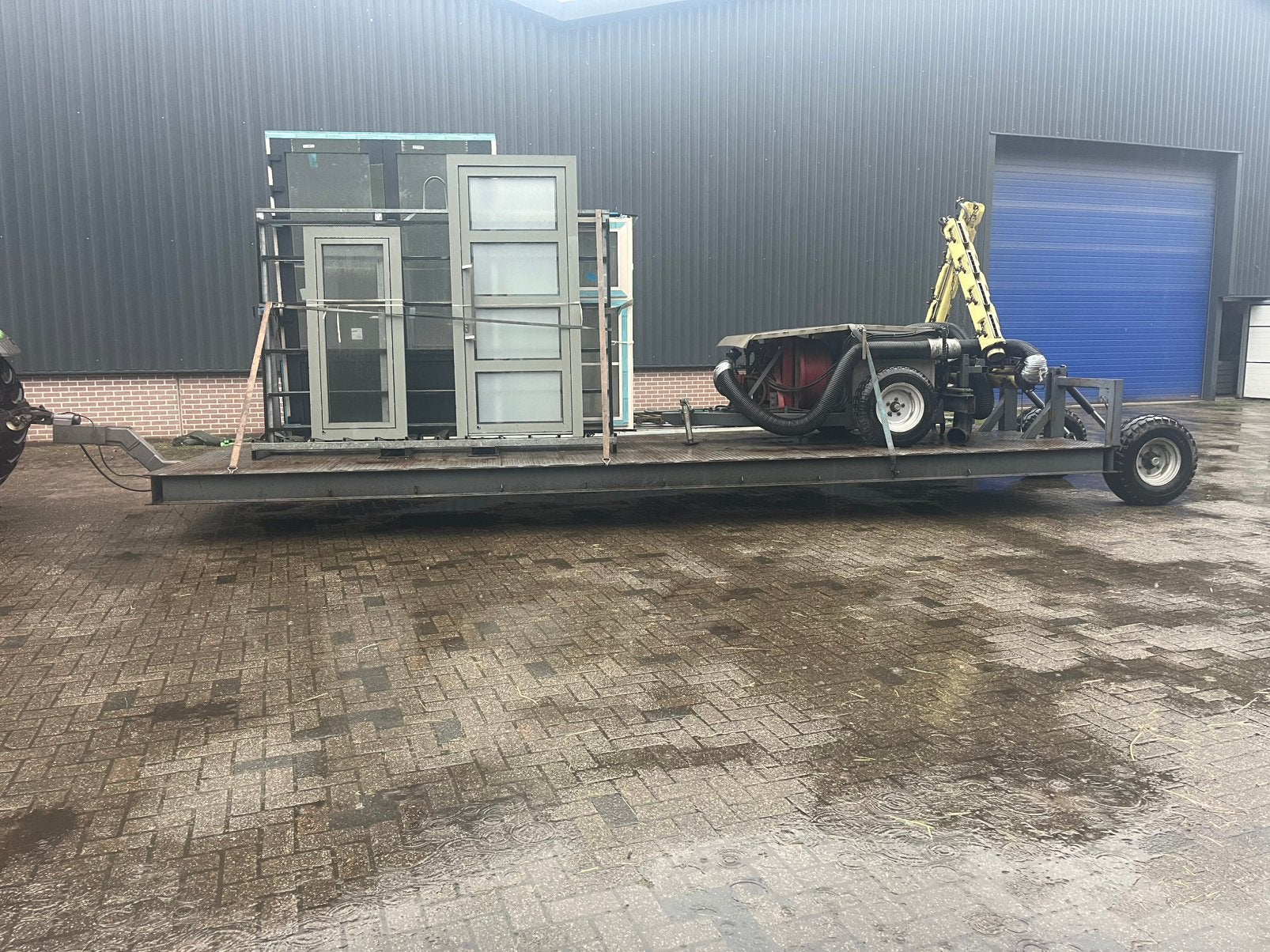 Dieplader bed is 750 lang en 250 breed met kenteken, Doe-het-zelf en Verbouw, Ophalen of Verzenden