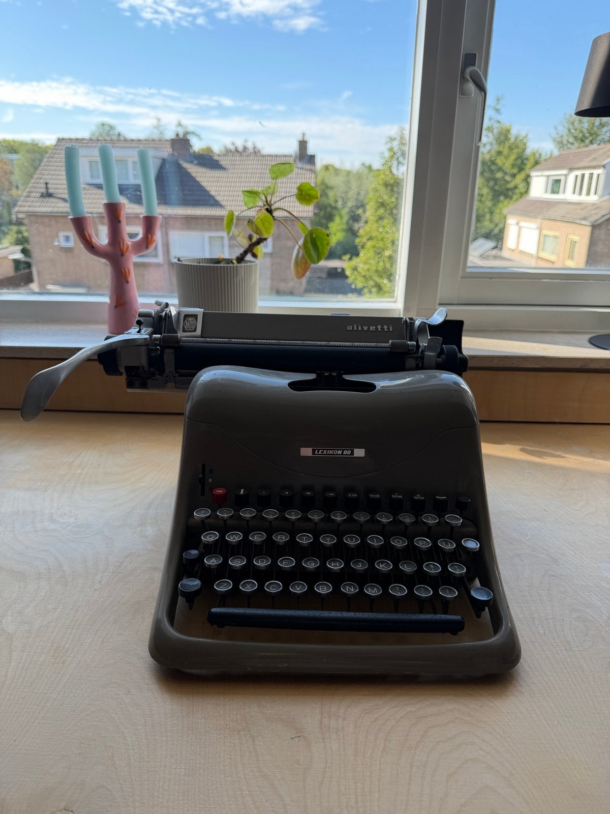 Vintage Olivetti Lexikon 80 schrijfmachine, Typemachine, Diversen, Typemachines, Ophalen, Gebruikt