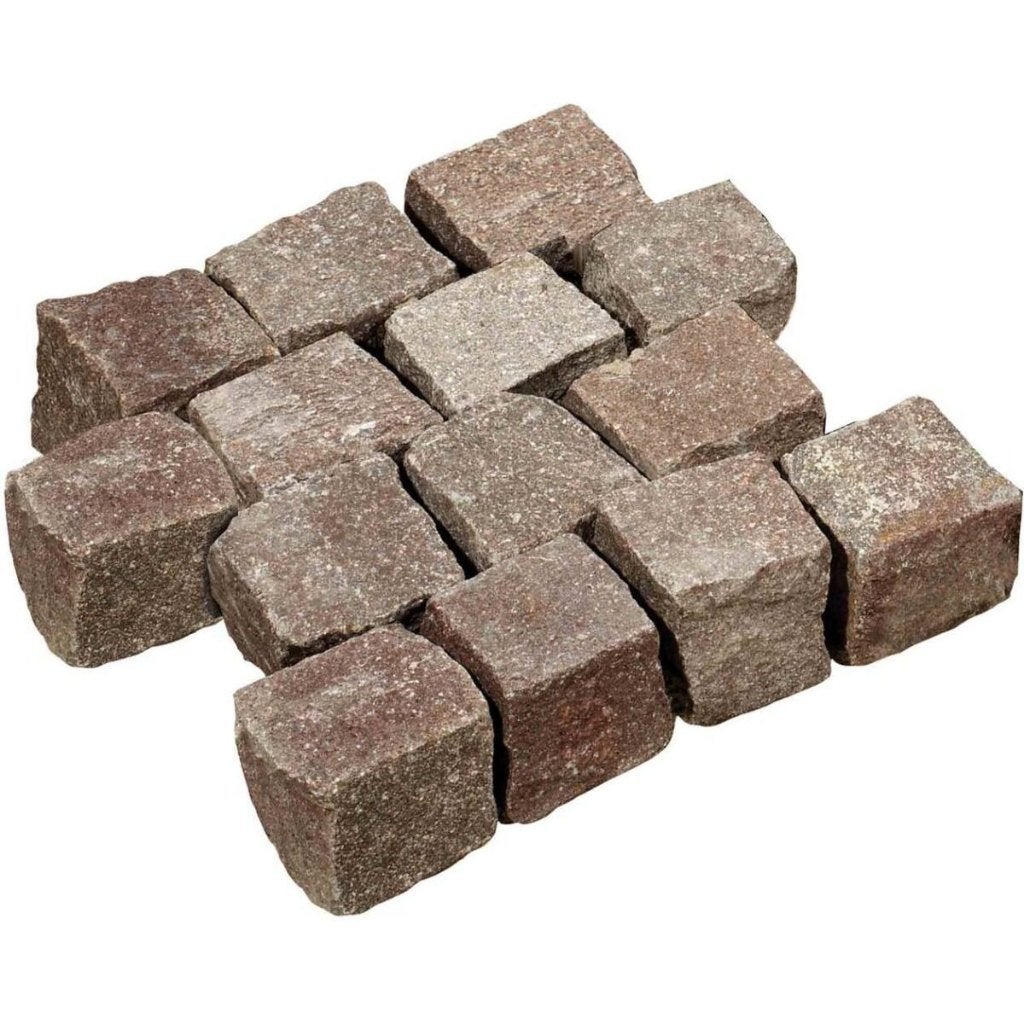 Kasseien Italiaans Porfier 10x10x6-8cm, Natuursteeninfo BV, Klinkers, Nieuw, Ophalen of Verzenden