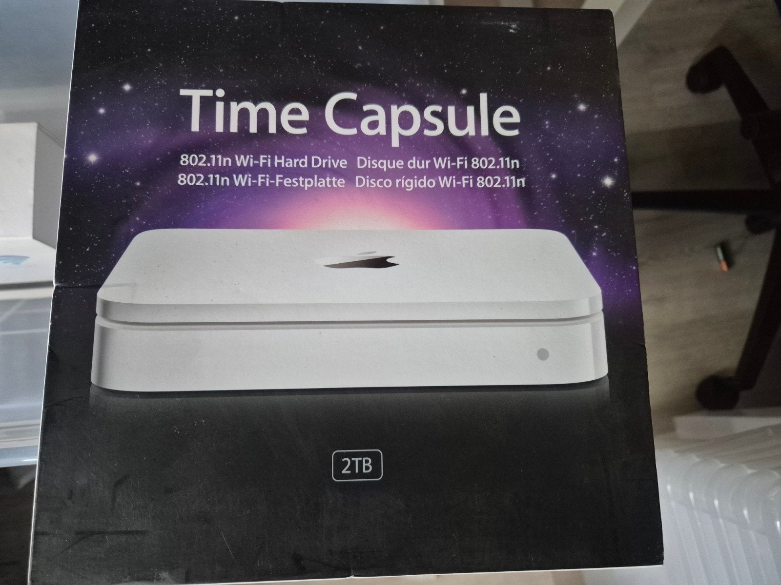 Apple Time Capsule 2TB - Router met ingebouwde harde schijf, Computers en Software, Ophalen of Verzenden, Gebruikt, Router met modem