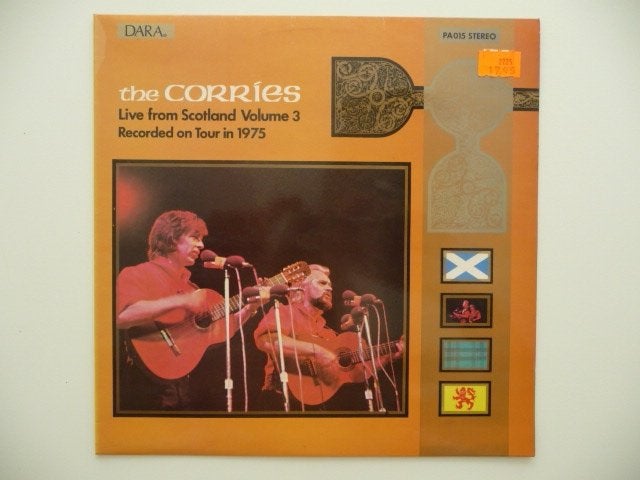 lp THE CORRIES -LIVE FROM SCOTLAND VOLUME 3- Dara Rec. 1974, LP, Gebruikt, Ophalen of Verzenden, 12 inch