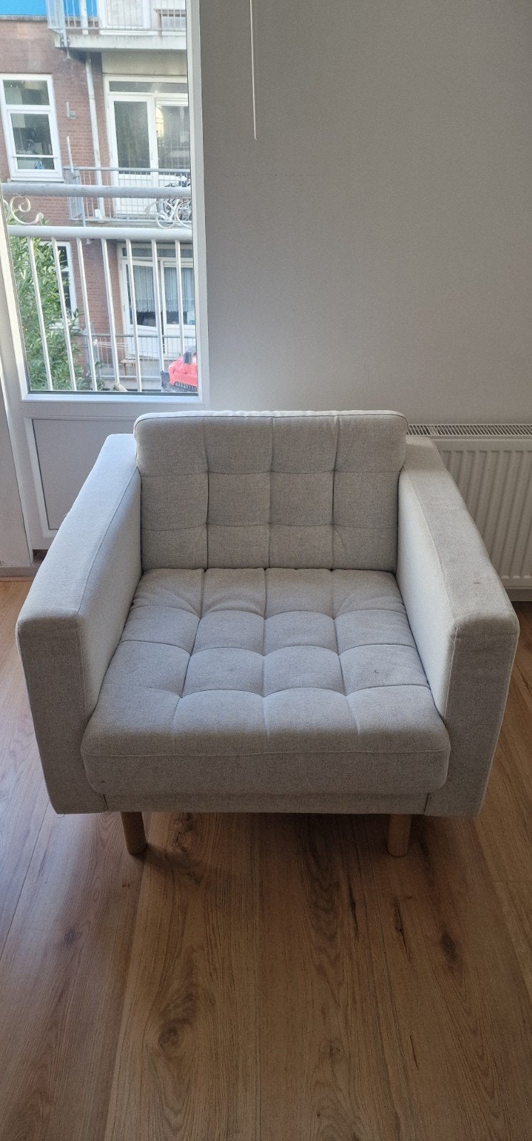 Landskrona ikea armchair, Ophalen, Eenpersoons, 75 tot 100 cm, Zo goed als nieuw