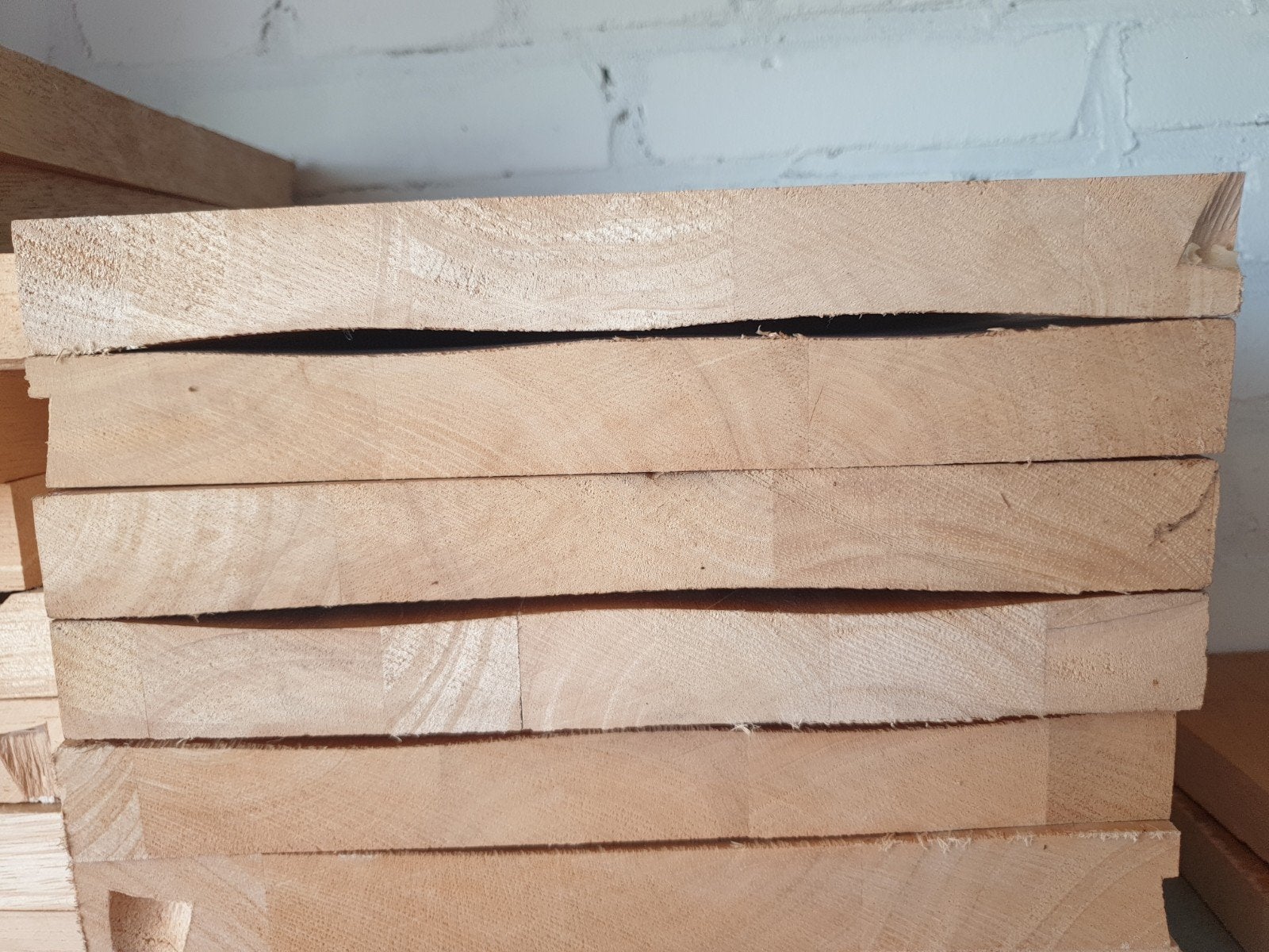 Massief essenhout van stoelzittingen met essen Rugleuningen, Doe-het-zelf en Verbouw, Hout en Planken, Ophalen, 25 tot 50 mm, Plank