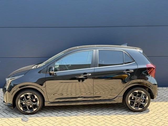 Kia Picanto 1.0 DPI GT-Line Automaat | Climate Control| Schu, Euro 6, 4 stoelen, Zwart, Origineel Nederlands
