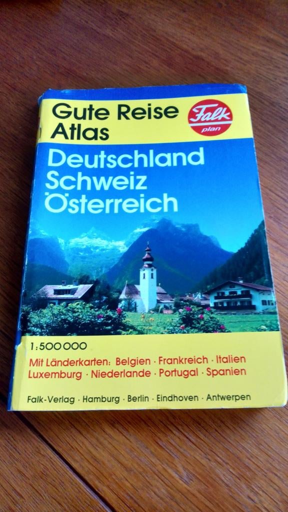 Falk reisatlas diverse landen, Ophalen of Verzenden