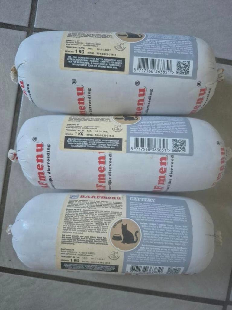 Barf kattenvoer gratis, Dieren en Toebehoren, Dierenvoeding, Ophalen of Verzenden, Kat
