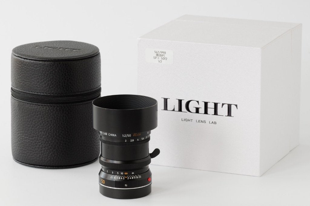 Light Lens Lab 50mm f/2 SP II – Leica M, Overige merken, Ophalen of Verzenden, Zo goed als nieuw, Standaardlens