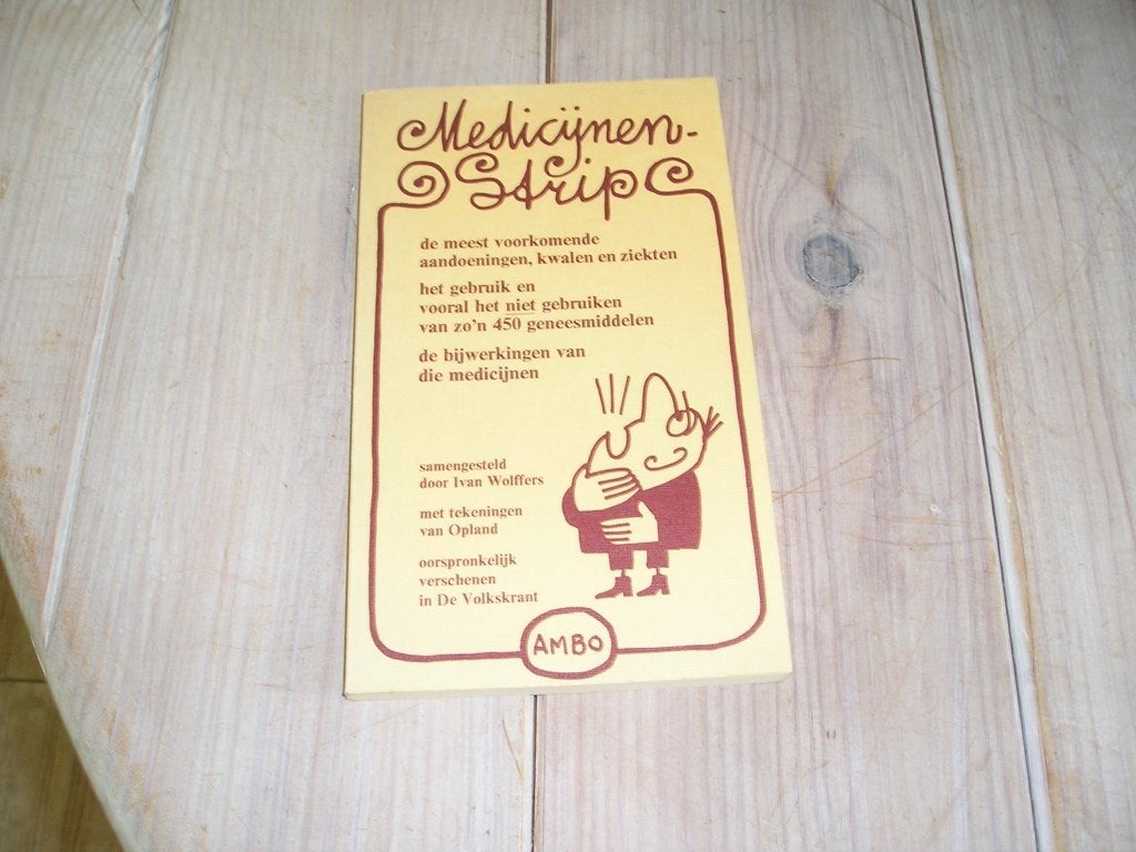 Ivan Wolffers - Medicijnenstrip, Ophalen of Verzenden, Gelezen, Ivan Wolffers