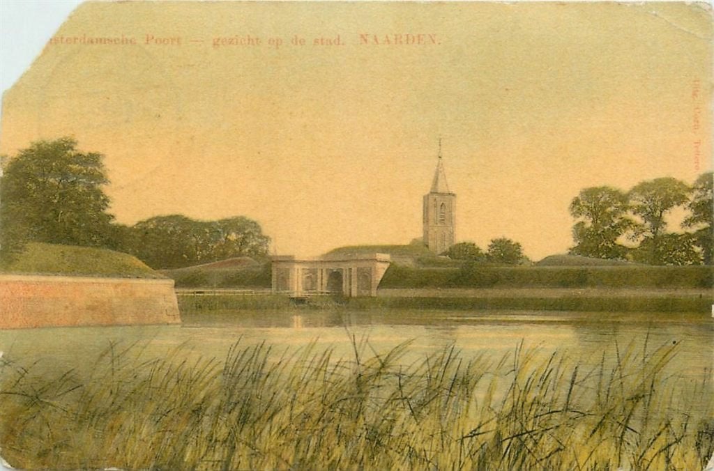 702-018-045 Naarden, Verzamelen, Ansichtkaarten | Nederland, Verzenden, Voor 1920, Noord-Holland