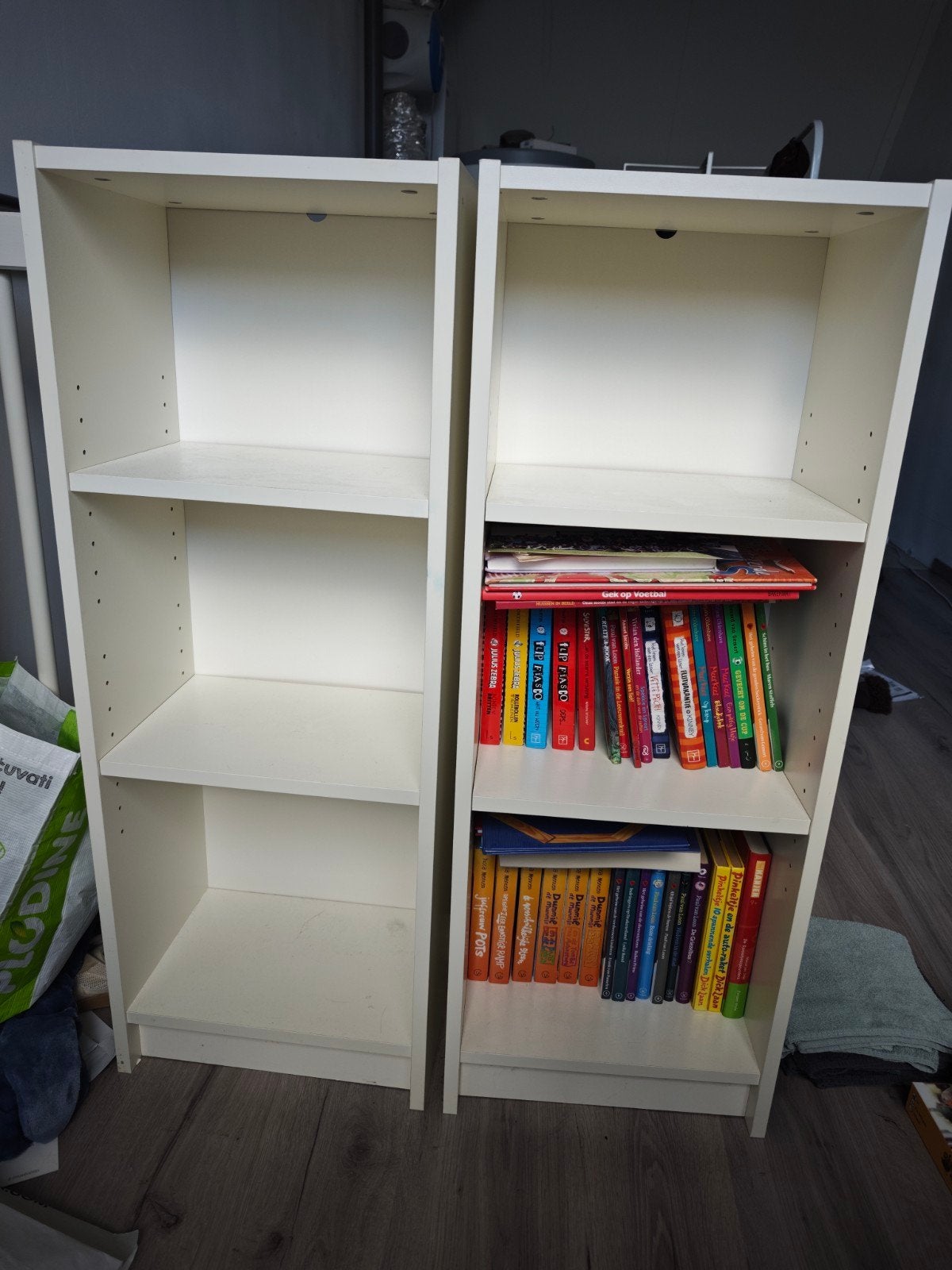 2 x boekenkasten (excl. boeken), Ophalen, Minder dan 50 cm, 100 tot 150 cm, Zo goed als nieuw