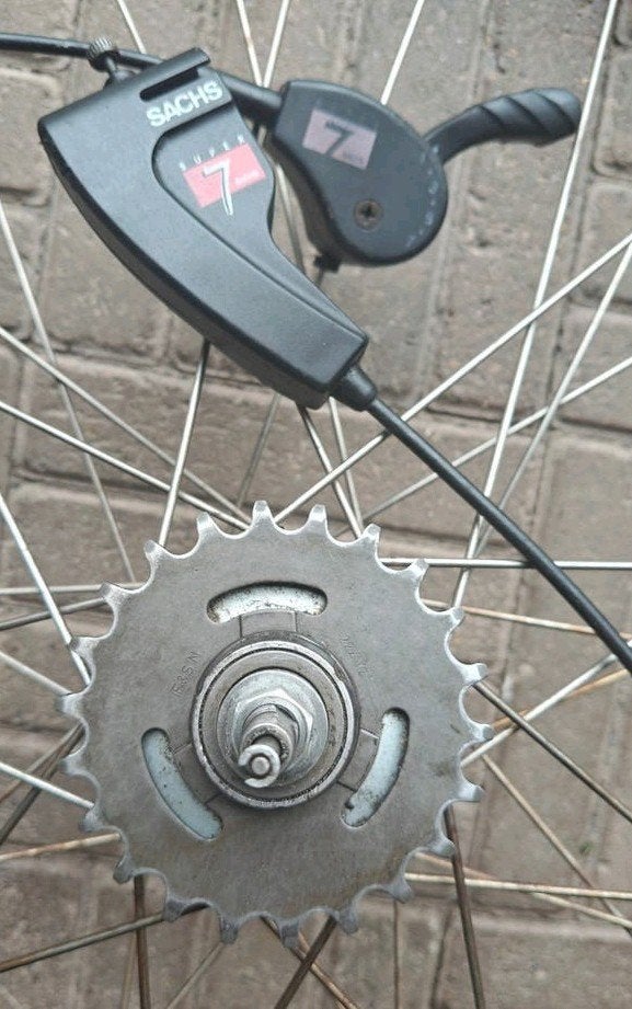 Sachs Super 7 fietswielen/van schothorst velgen., Fietsen en Brommers, Gebruikt, Stadsfiets, Staal, Sachs