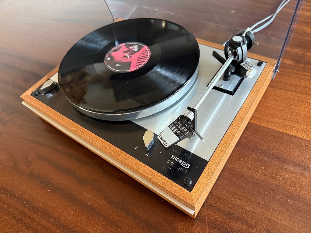 Thorens TD160 als nieuw, Audio, Tv en Foto, Platenspelers, Ophalen, Refurbished, Platenspeler, Thorens