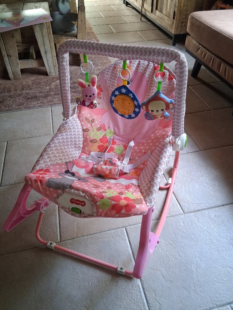 Wipstoeltje Tiibaby, Wipstoel, Met gordel(s) of riempje(s), Zo goed als nieuw, Ophalen