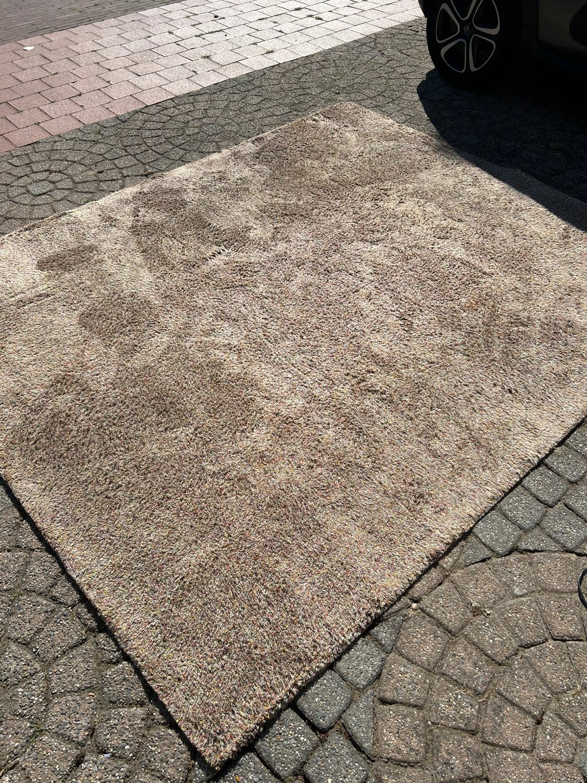 Vloerkleed Carpetsign in kwaliteit Qui Vive, Huis en Inrichting, Stoffering | Tapijten en Kleden, Ophalen, Gebruikt, Beige, 200 cm of meer