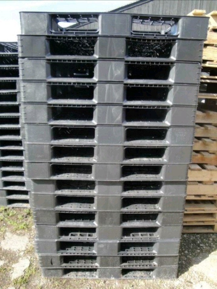 Kunststofpallets kunststof plastic pallets 80x120 100x120, Ophalen, Gebruikt, 100 cm of meer, 60 cm of meer