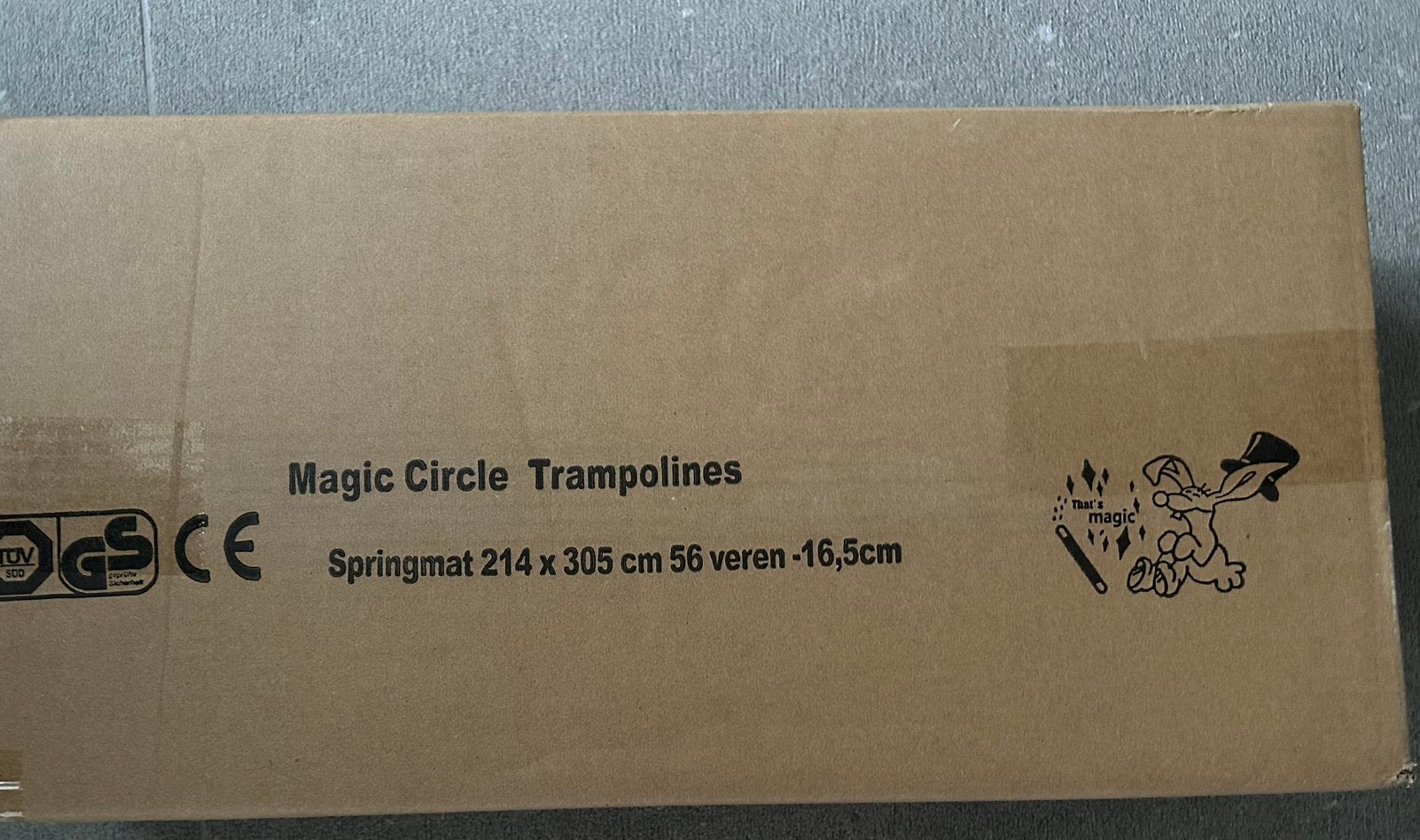 Magic Circle Trampolines Springmat 214x305 cm, Ophalen of Verzenden, Nieuw
