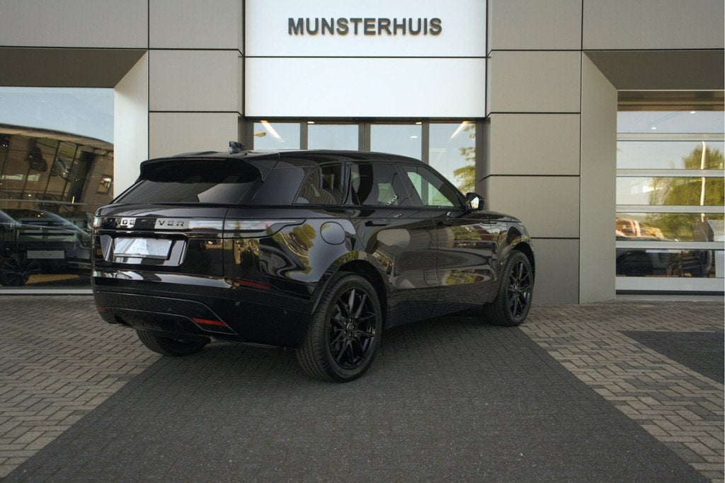 Land Rover Range Rover Velar 2.0 P400e AWD Belgravia Edition, Auto's, Land Rover, Automaat, 12 maanden, Zwart, 4 cilinders