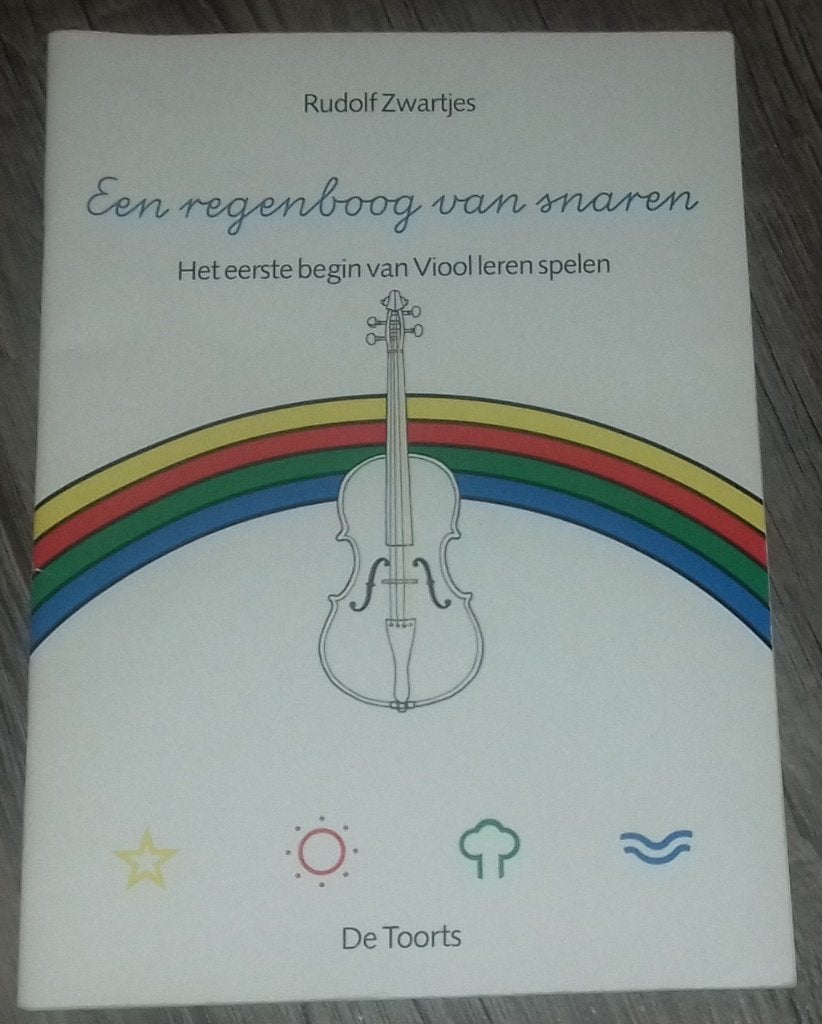 #6 Een regenboog van snaren Rudolf Zwartjes, Ophalen of Verzenden, Zo goed als nieuw, Artiest of Componist, Viool of Altviool