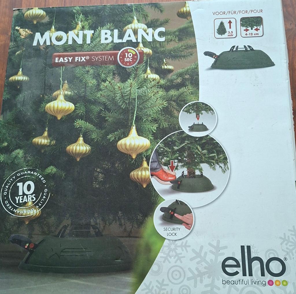 Te koop: Elho kerstboomstandaard, Diversen, Kerst, Ophalen of Verzenden, Zo goed als nieuw