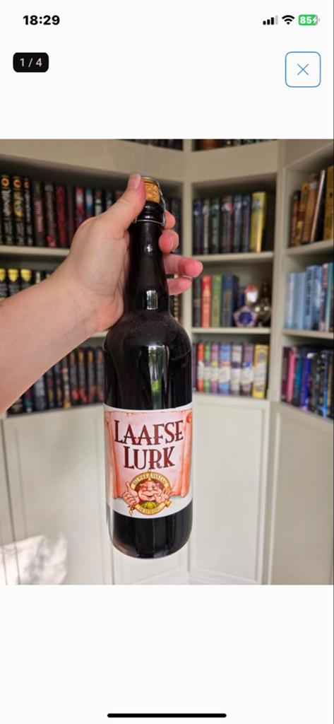 Laafse Lurk - Zeldzaam verzamelbier uit 2004, Ophalen of Verzenden, Nieuw, Gebruiksvoorwerp
