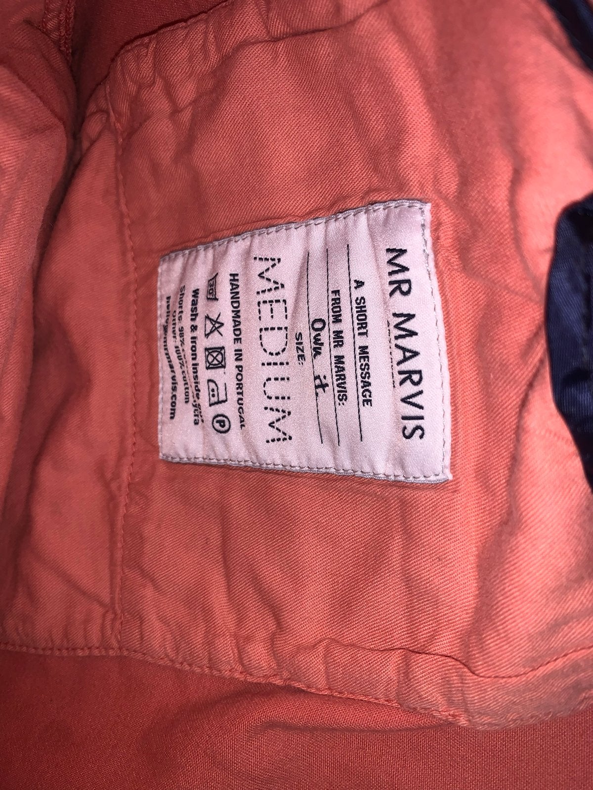 Mr Marvis The Fifties Korte Broek Maat M zgan, Ophalen of Verzenden, Zo goed als nieuw, Blauw, W32 (confectie 46) of kleiner