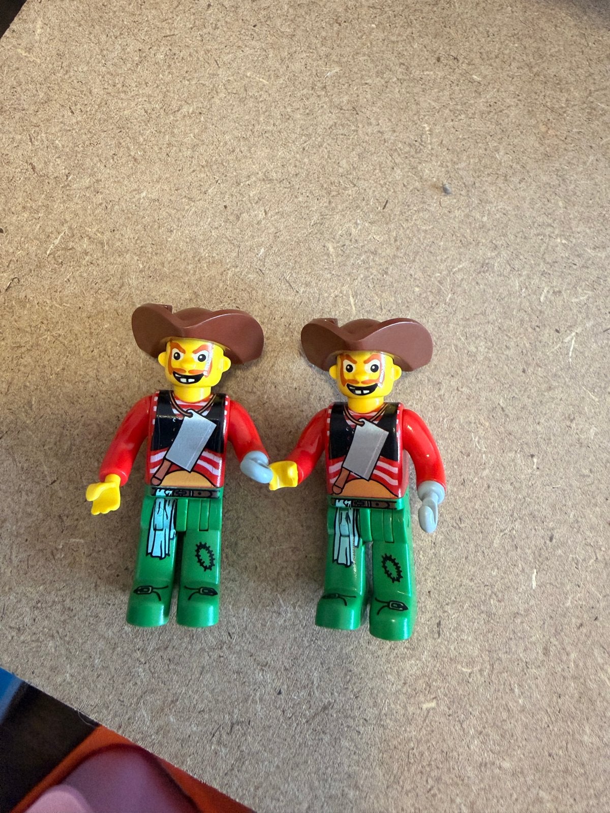 2x harry hardtack lego piraten - 4j010, Kinderen en Baby's, Ophalen of Verzenden, Gebruikt, Abrick