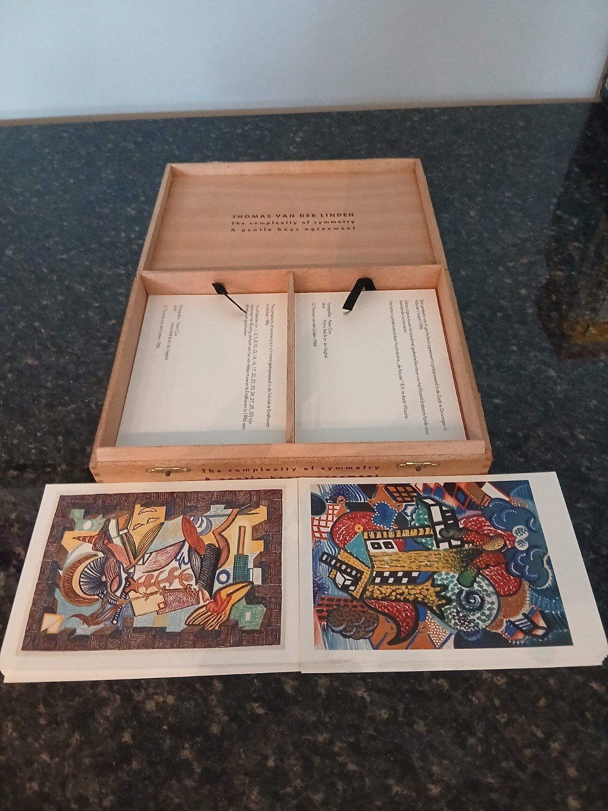Complete set kunstkaarten in originele box, Ophalen of Verzenden
