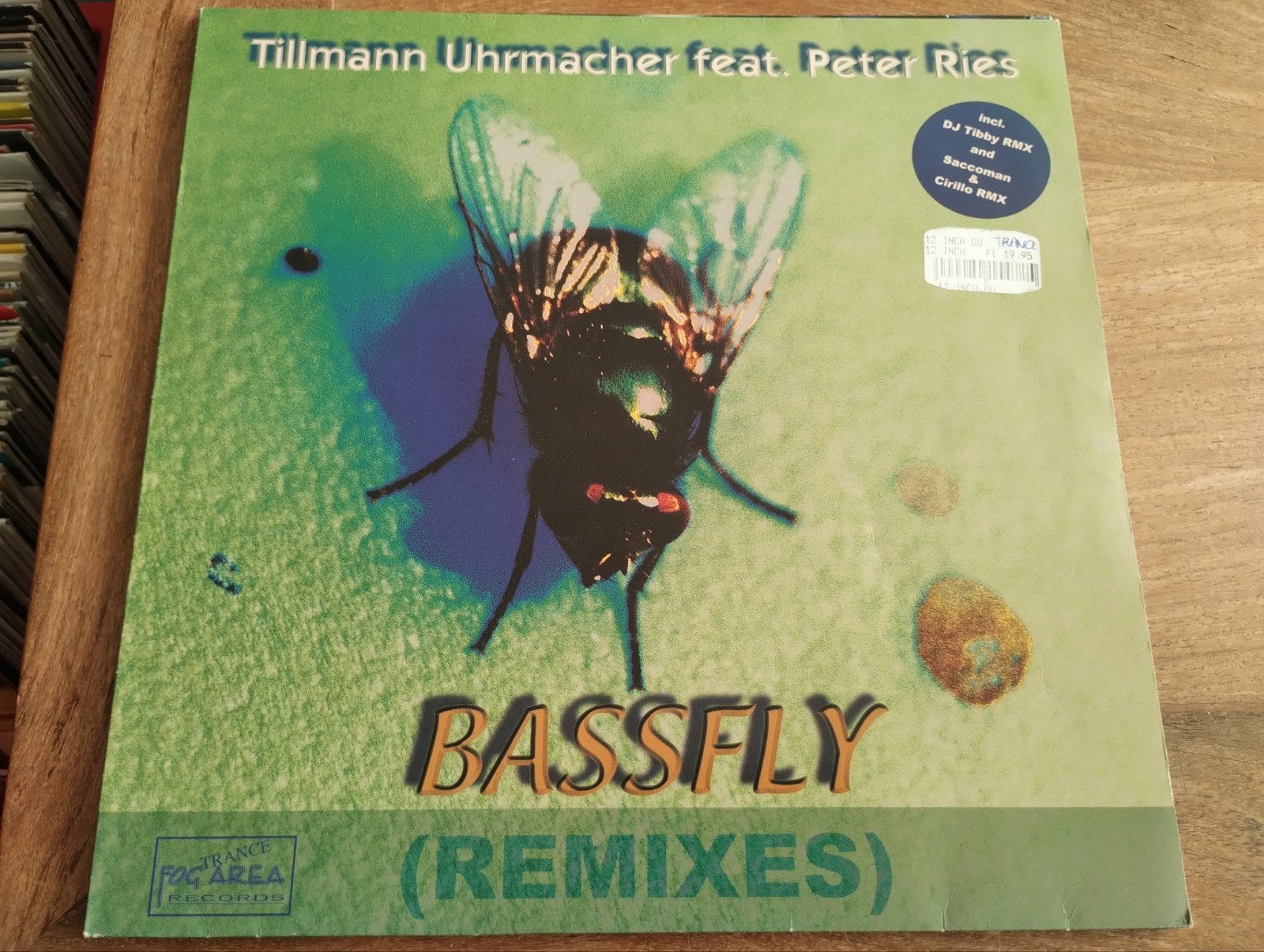Tillmann Uhrmacher feat. Peter Ries - Bassfly (12" Vinyl), Cd's en Dvd's, Vinyl | Dance en House, Gebruikt, Trance, Ophalen of Verzenden