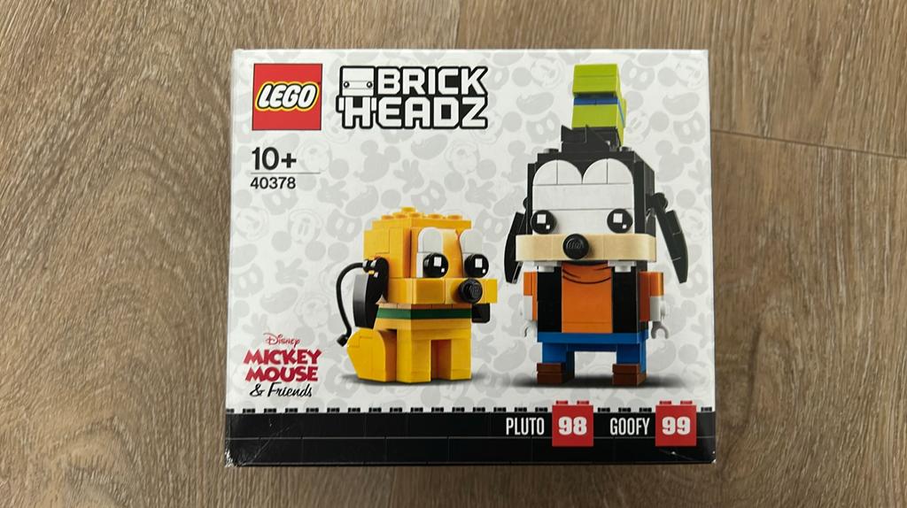 LEGO BrickHeadz 40378 Goofy & Pluto - Gebruikt, Ophalen of Verzenden, Gebruikt, Overige merken