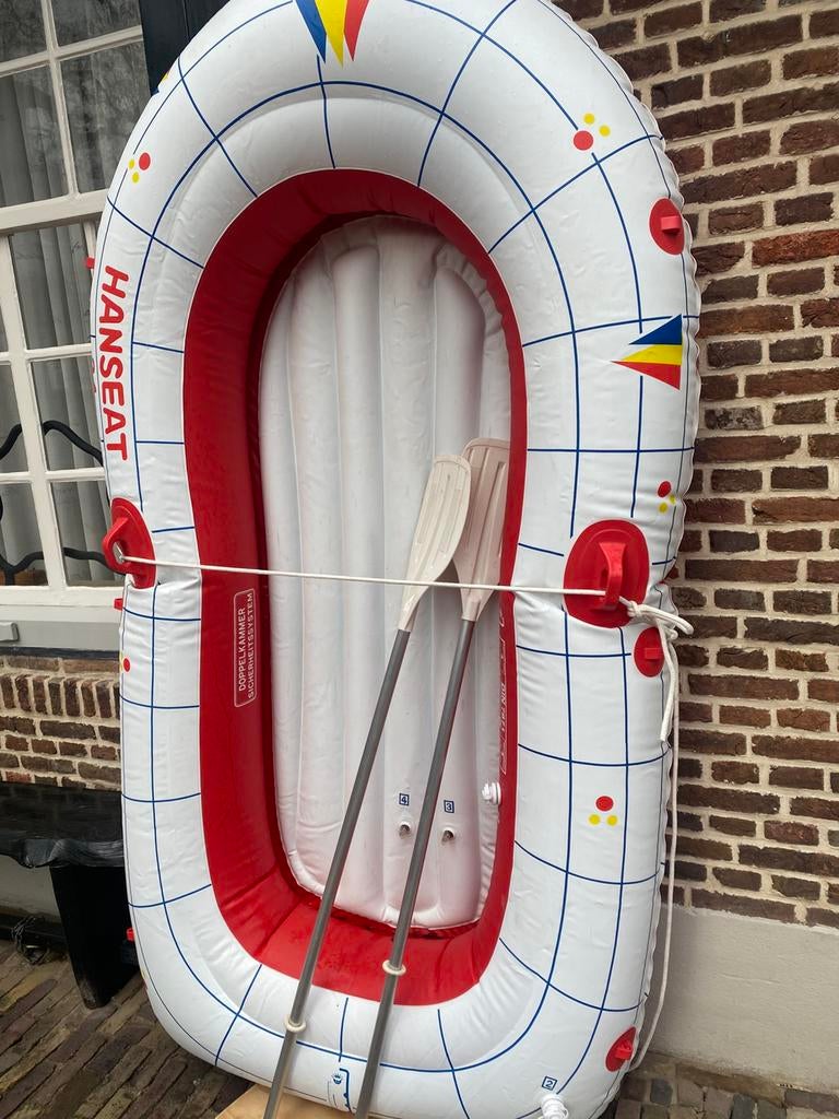 Opblaasbare boot, Ophalen, Zo goed als nieuw