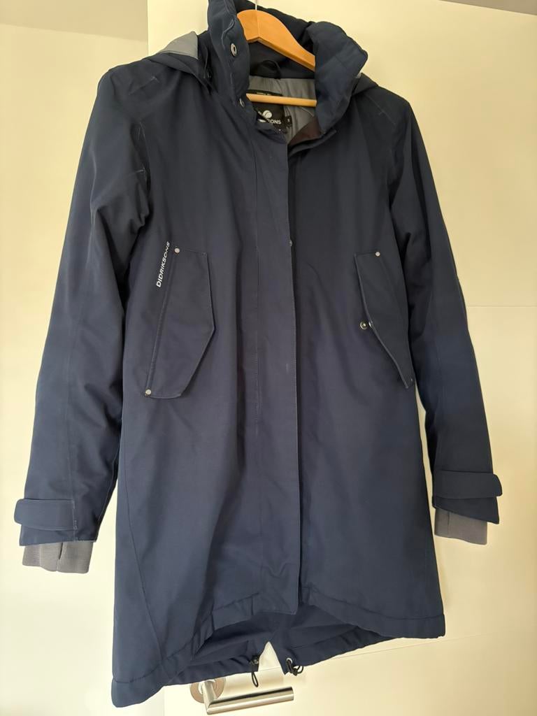 Didriksons winter parka dames mt 34, Kleding | Dames, Jassen | Winter, Ophalen of Verzenden, Zo goed als nieuw, Maat 34 (XS) of kleiner