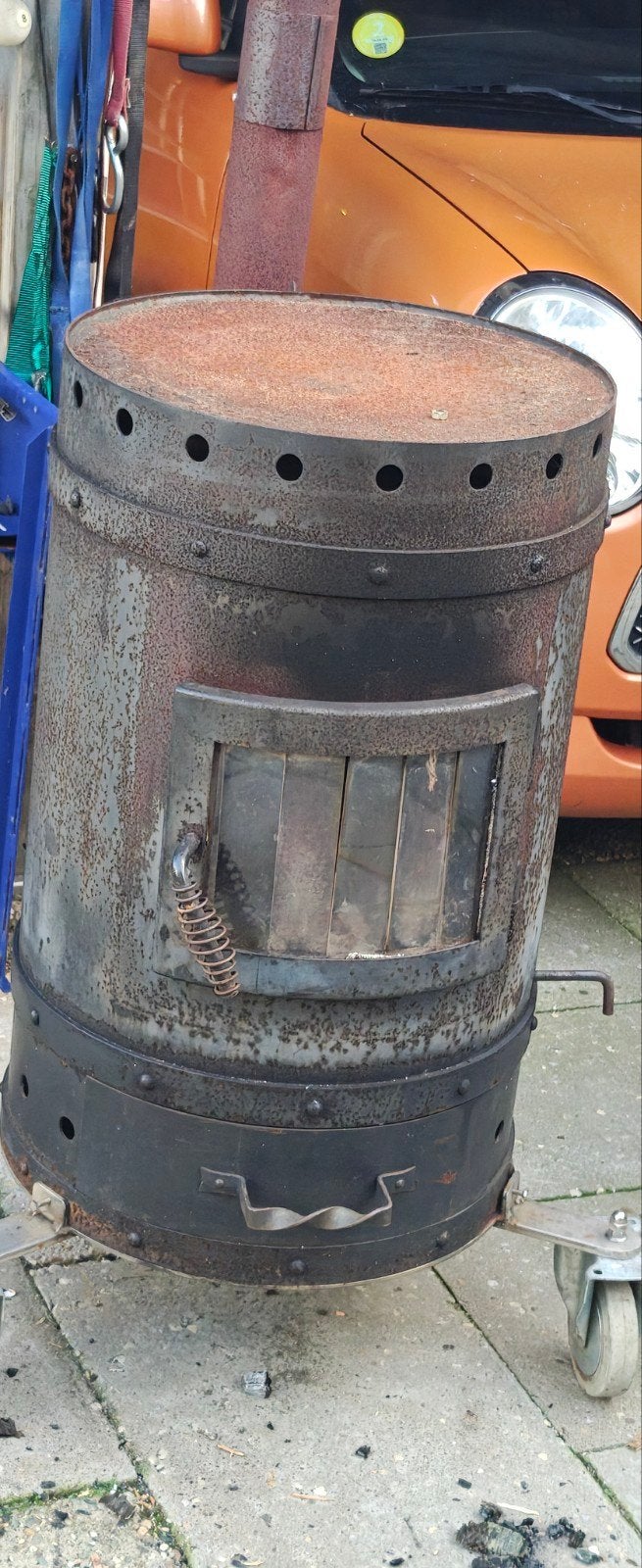 Onverslijtbare buitenkachel, Tuin en Terras, Ophalen, Zo goed als nieuw