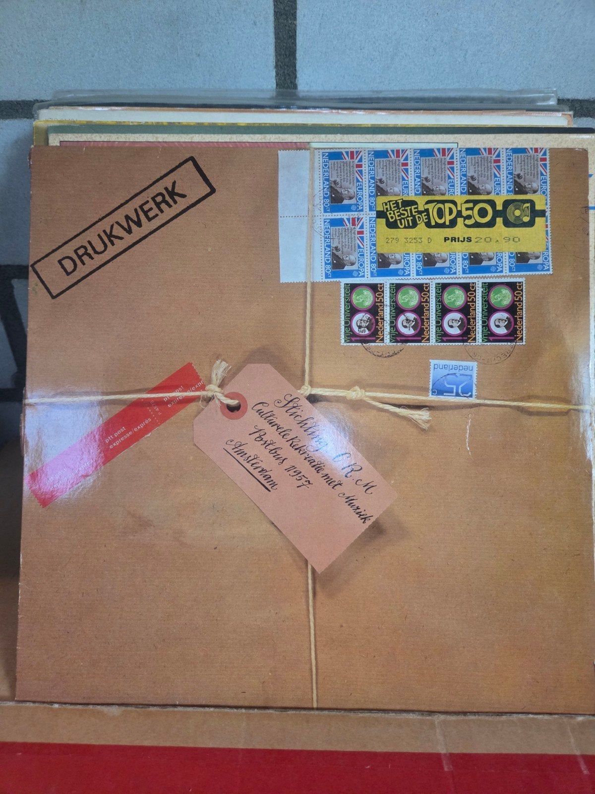 Drukwerk , lp, Ophalen of Verzenden, Zo goed als nieuw, 12 inch, Levenslied of Smartlap