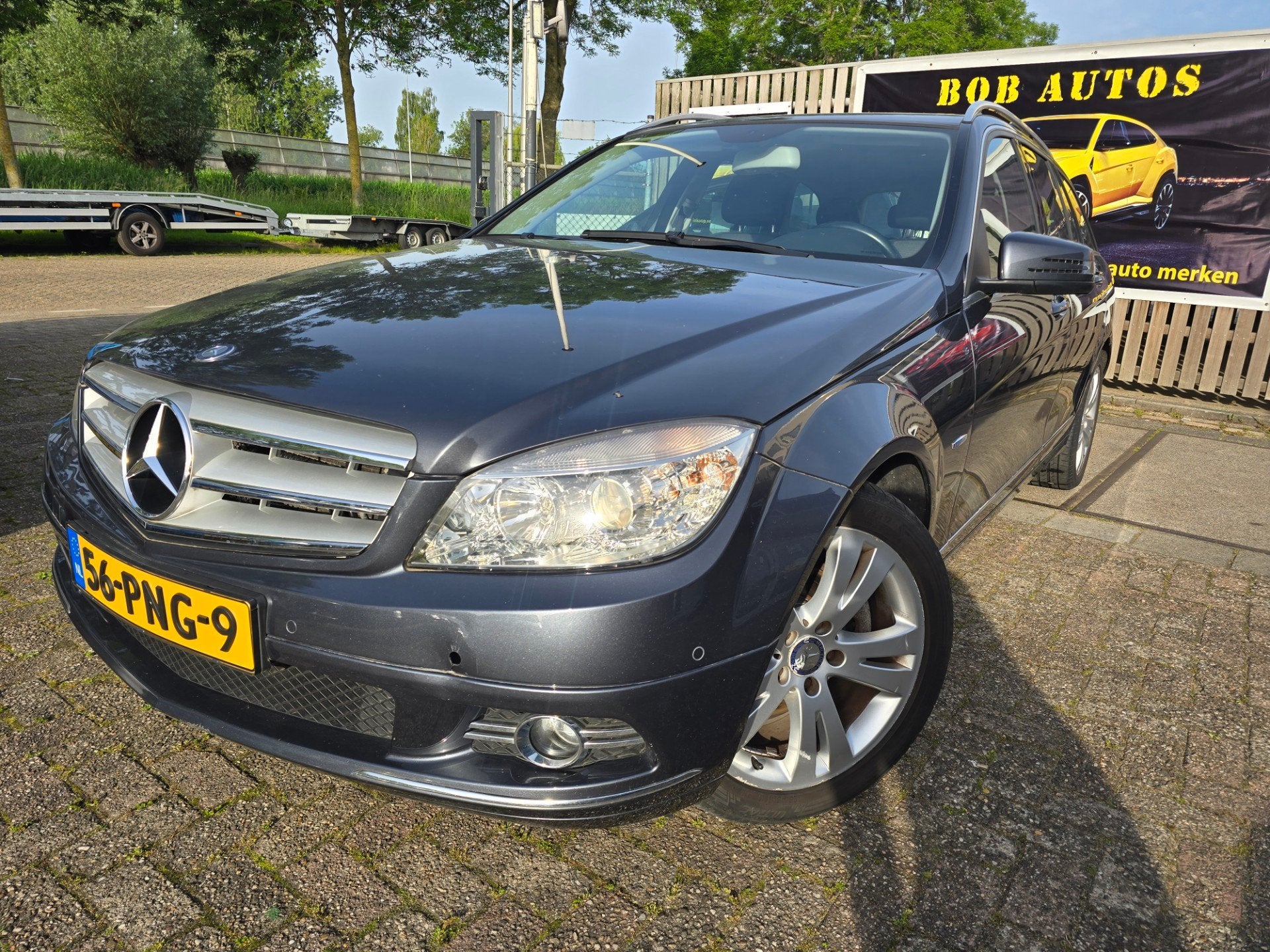 Mercedes-Benz C-klasse Estate 180 CGI BlueEFFICIENCY Busines, Auto's, Euro 5, Achterwielaandrijving, Handgeschakeld, 750 kg