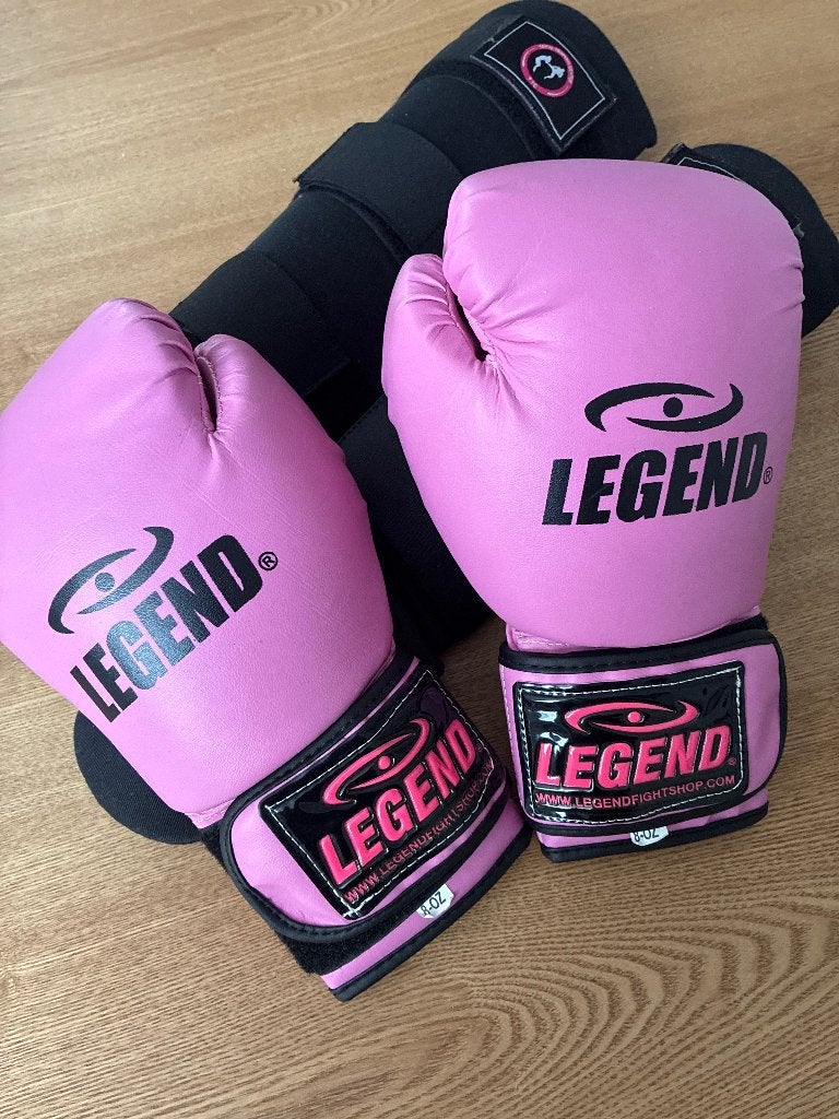 Kickboks kids accessoires handschoenen/ scheenbeschermers, Ophalen, Zo goed als nieuw, Overige