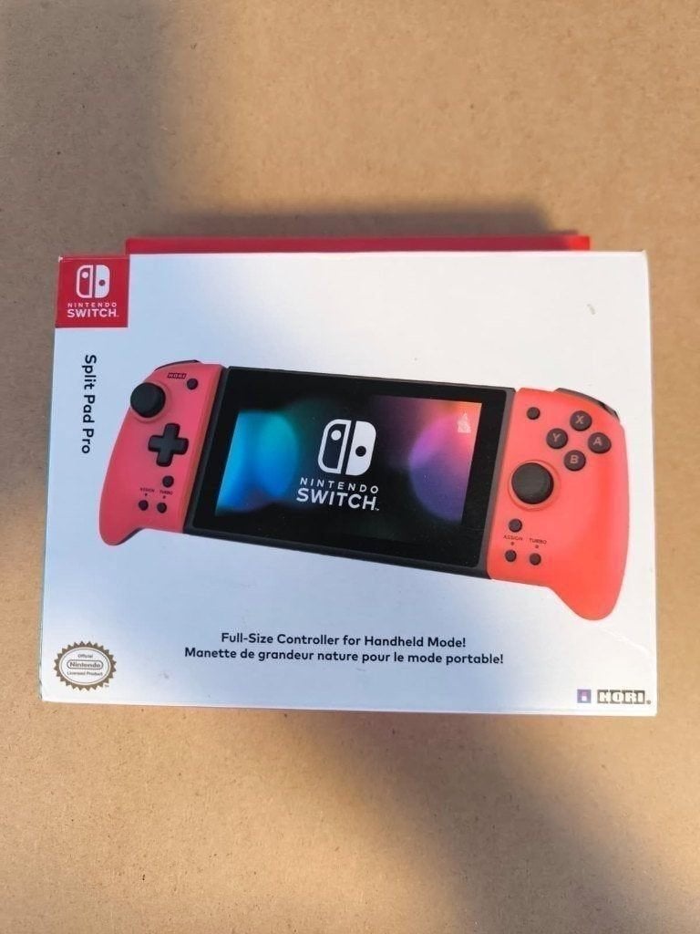 HORI Split Pad Pro (Volcanic Red / Rood), Ophalen of Verzenden, Nieuw, Switch, Overige controllers