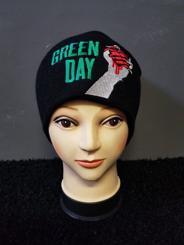 Dikke mutsen, green day, rock, band, hardrock,zwart, Ophalen of Verzenden, Nieuw, Overige maten, Muts