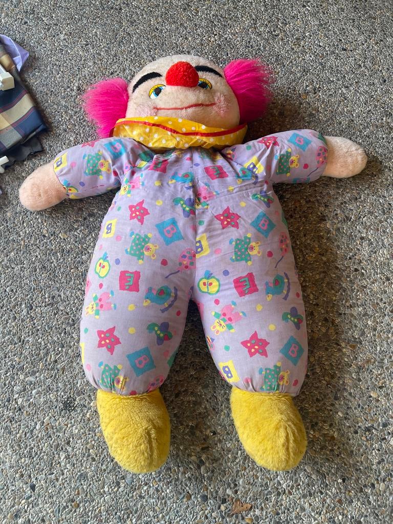 Grote clown knuffel, Ophalen of Verzenden, Gebruikt, Jongen of Meisje
