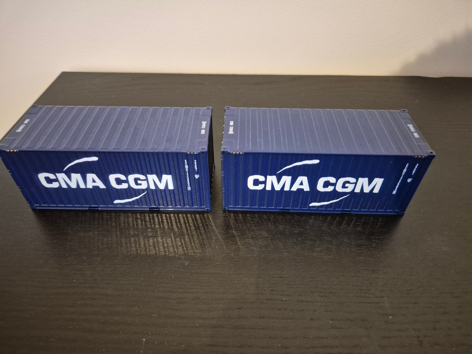 WSI 2x 20ft CMA CGM containers, Verzenden, Bus of Vrachtwagen, Wsi