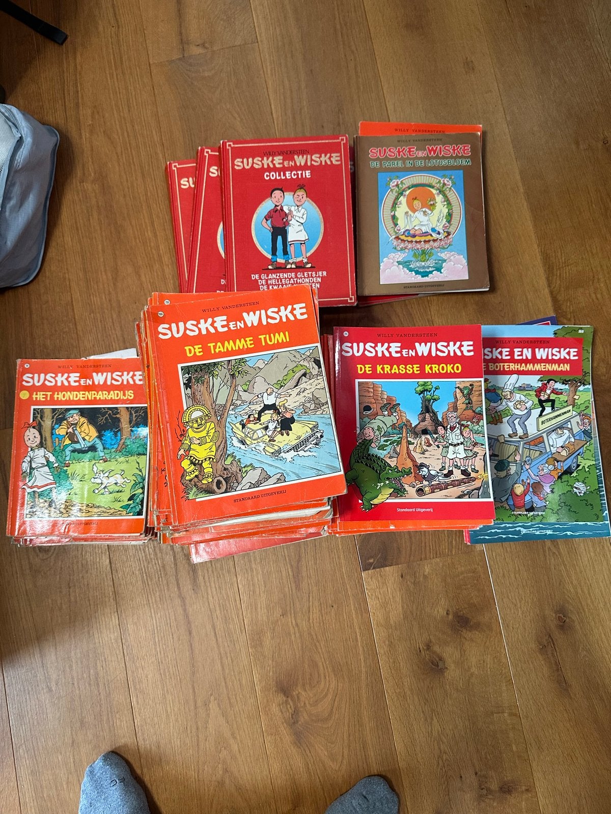 Grote collectie Suske en Wiske stripboeken (jaren '70/'80), Boeken, Stripboeken, Meerdere stripboeken, Ophalen of Verzenden, Gelezen