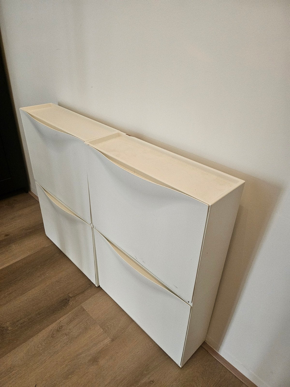 Schoenenkast. Ikea. 4 stuks., Huis en Inrichting, Ophalen, Gebruikt