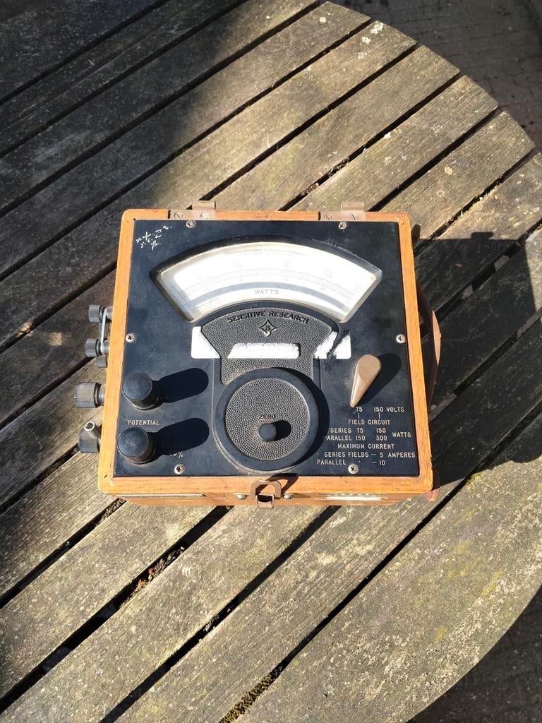Sensitive Research Instrument Wattmeter - DLW, Ophalen of Verzenden