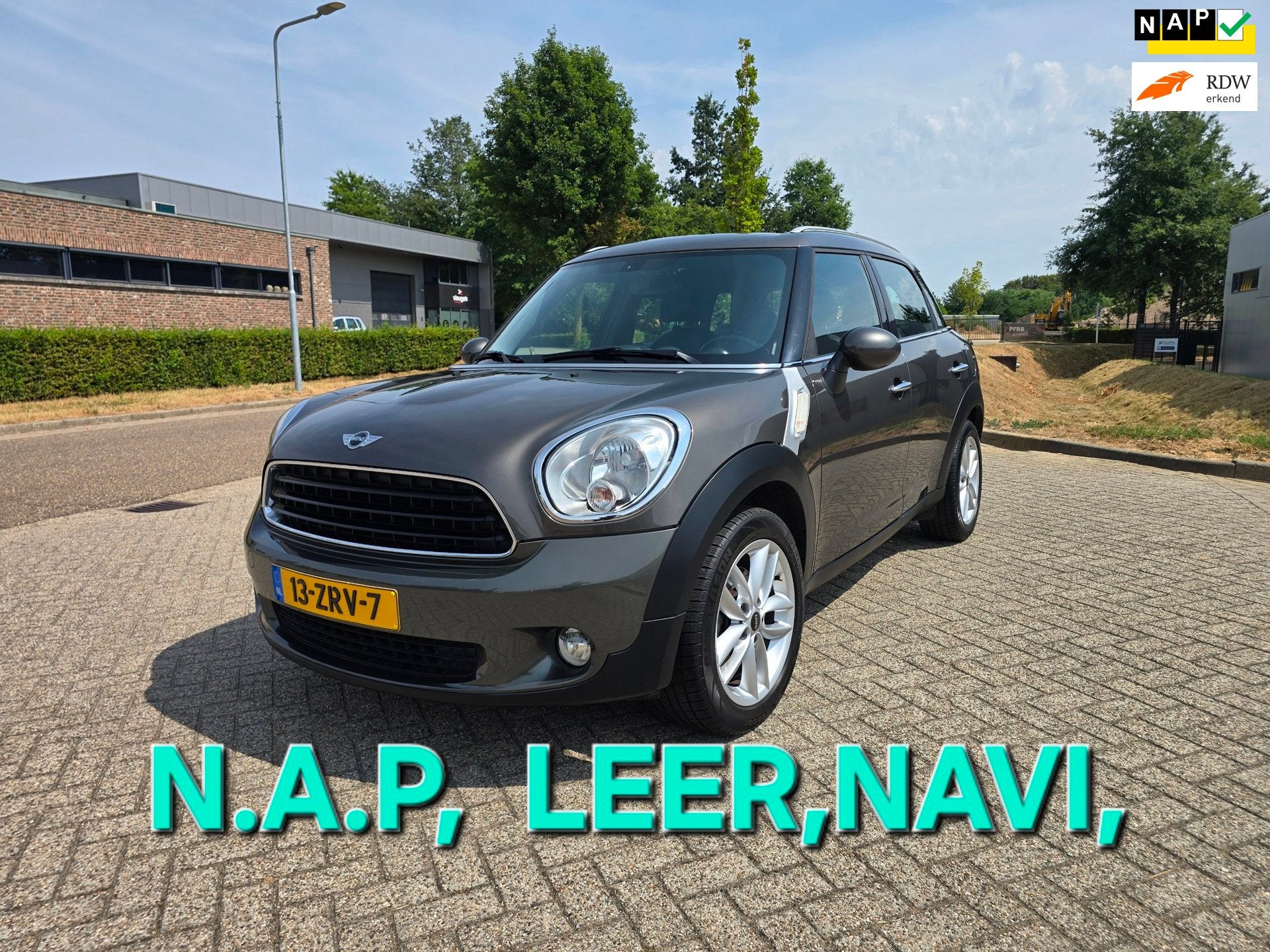 Mini Countryman 1.6 One Business Line,Leer,NAV, Auto's, Voorwielaandrijving, Gebruikt, Euro 6, SUV of Terreinwagen