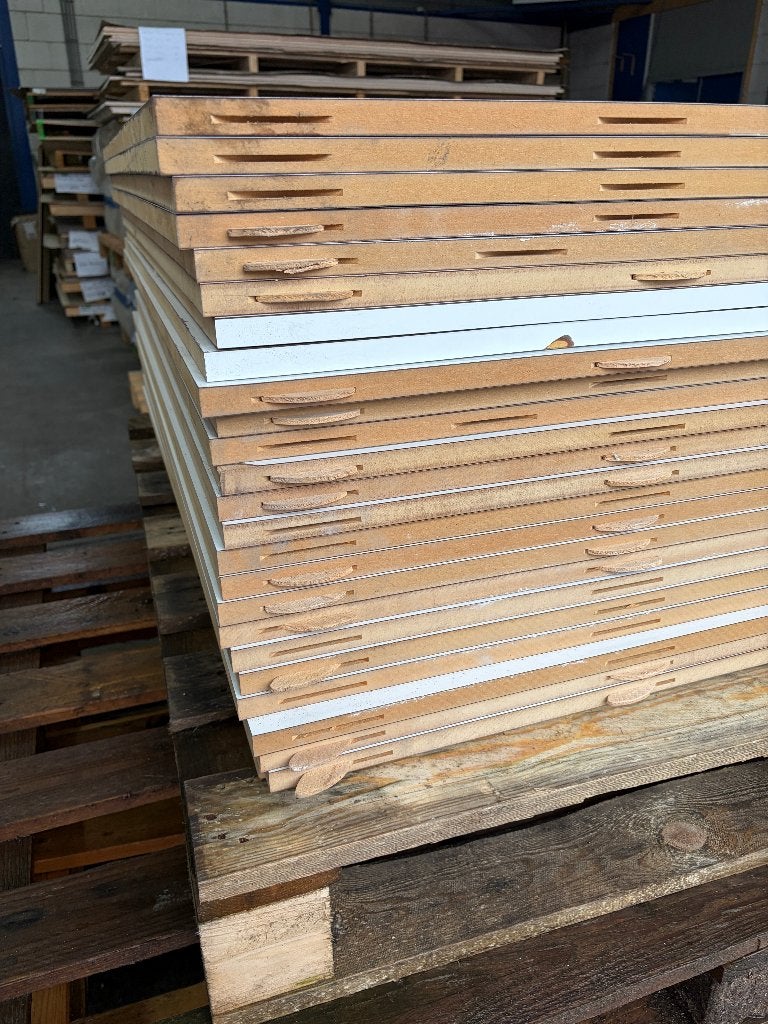 Vochtwerende V313 MDF platen met HPL afwerklagen ( 507 ), Ophalen, HPL, Gebruikt, Nb
