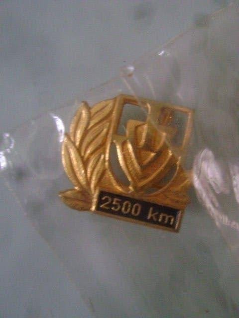medaille - IVV wandelpartners 2500 km, Ophalen of Verzenden, Overige materialen