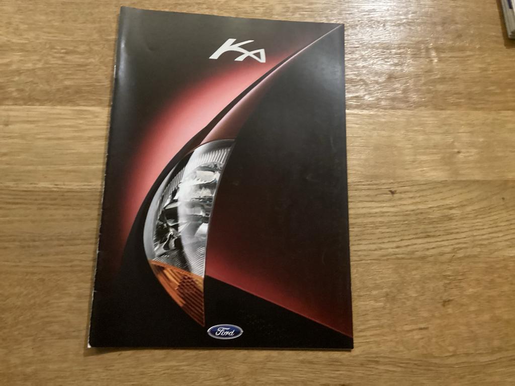 Ford Ka Brochure - 1998, Ophalen of Verzenden, Zo goed als nieuw, Ford