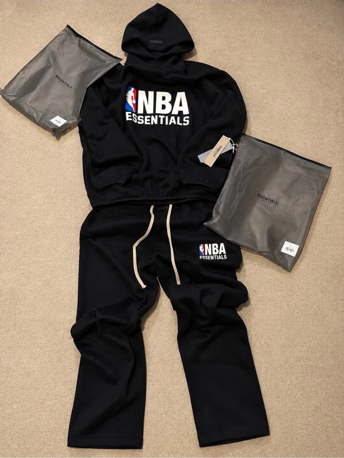 NBA Essentials Pak - Baggy Model, Maat S, Zwart, Nieuw, Ophalen of Verzenden, Algemeen