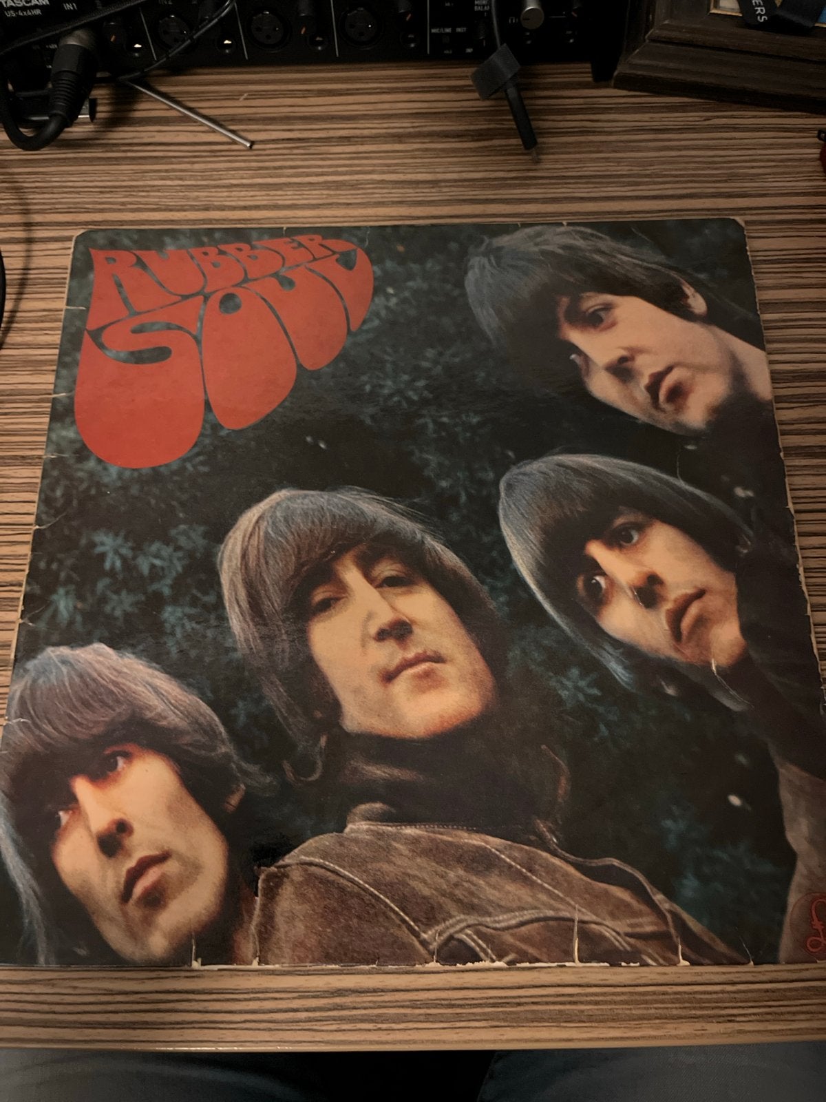 The Beatles - Rubber Soul LP (Mono, Made in Holland), LP, Gebruikt, Pop, Originele persing