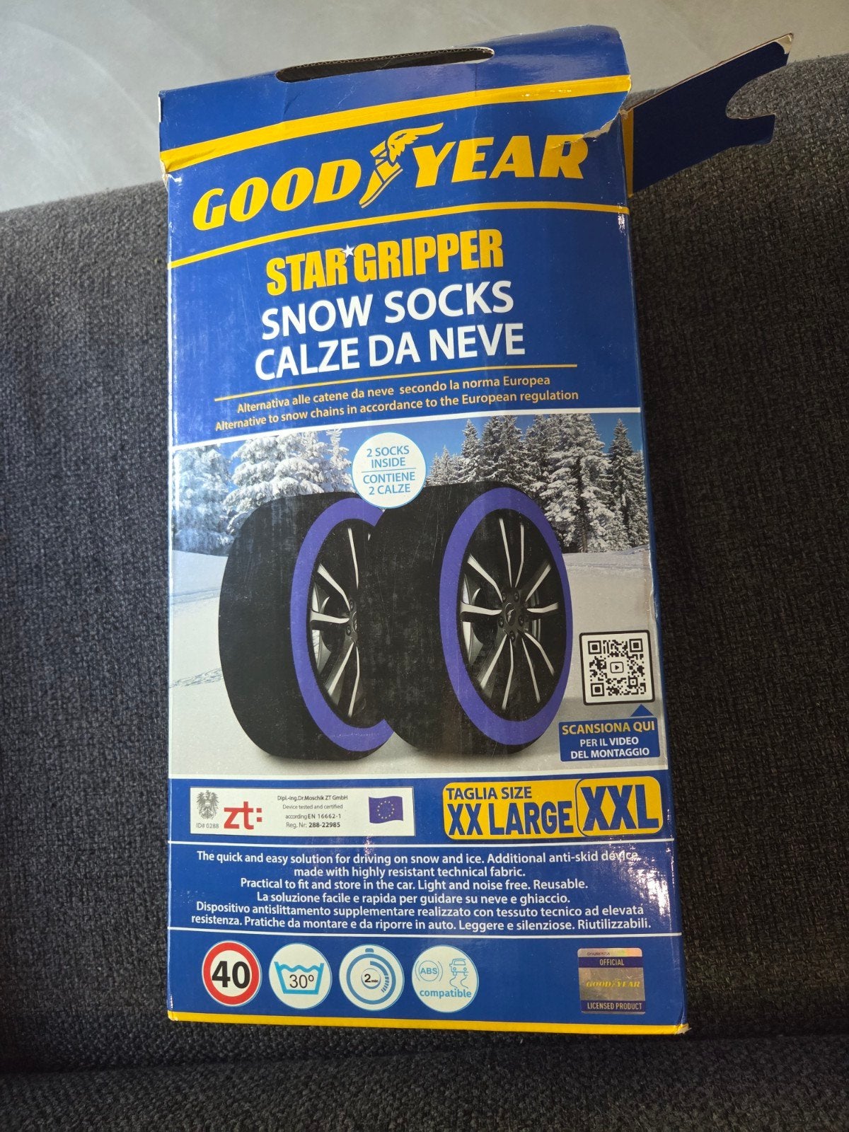 Nieuw!! Goodyear Star Gripper Sneeuwsokken XXL, Ophalen of Verzenden, Nieuw